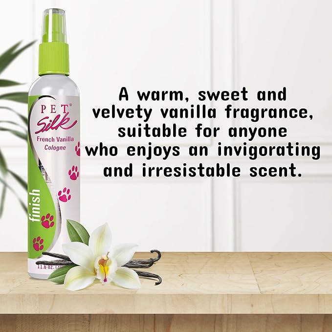 Pet Silk Pet Silk French Vanilla Cologne 11.6 Oz, 11.6 Oz