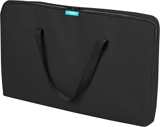 Deluxe Premium Pet Dog Playpen Portable Soft Dog Exercise Pen Kennel with Carry Bag for Dogs, Cats, Kittens, and All Pets (Medium, Black)