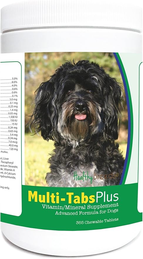 Healthy Breeds Maltipoo Multi-Tabs Plus Chewable Tablets 365 Count