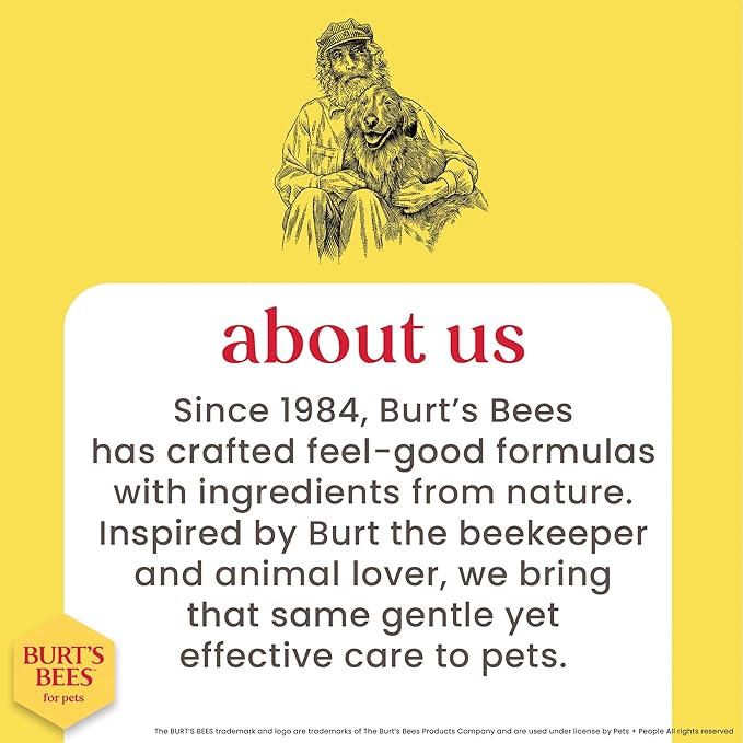 Burt's Bees for Pets Palm Brush with Hemp Bristles - Ergonomic Dog Brush To Groom Large Dogs - Easy to Hold Handle Reduces Stress On Your Wrist - Ideal for Daily Grooming - 2 Pack