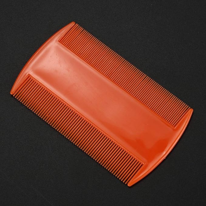 4pcs Lice Combs, Double Sided Pet Combs, Cat Dog Pet Grooming Fine Tooth Hair Combs