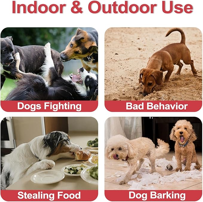 Corrector Spray Dog Trainer, 80ml 4 Pack Corrector Spray for Dogs to Stops Barking, Food Stealing, Dog Fights, Attacks & Unwanted Dog Behaviour, Safe