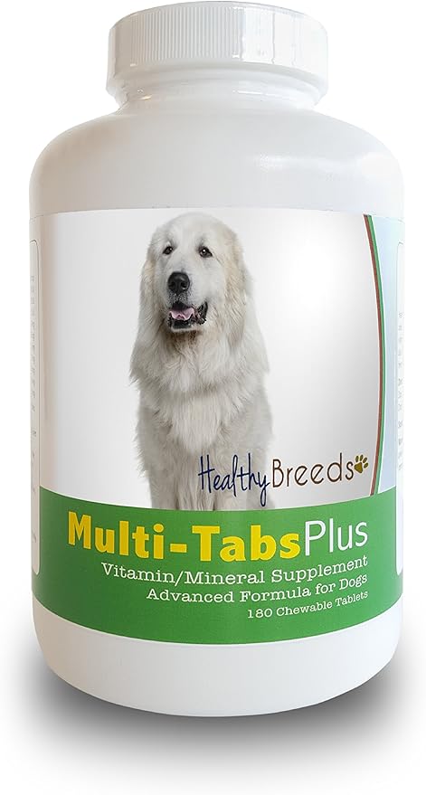 Healthy Breeds Great Pyrenees Multi-Tabs Plus Chewable Tablets 180 Count