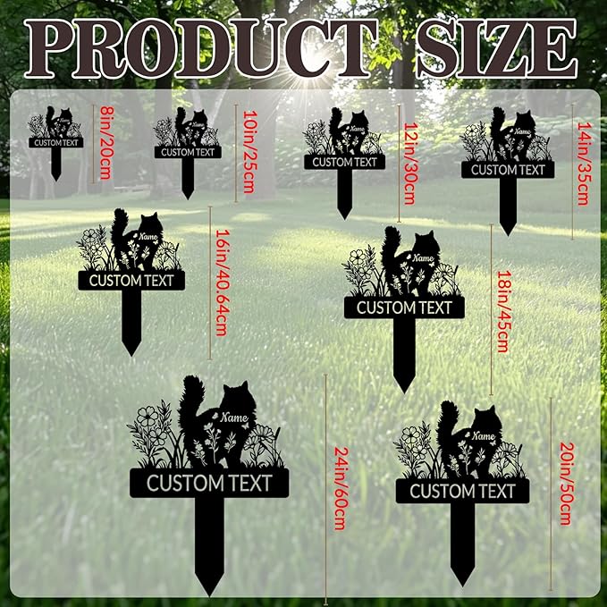 Aolun Custom Metal Dog Memorial Stake, Personalized Pet Name Grave Cemetery Markers Sign for Outdoor Garden Graveside, Dog Remembrance Plaque Pet Loss Gifts for Pet Owner Dog Lovers