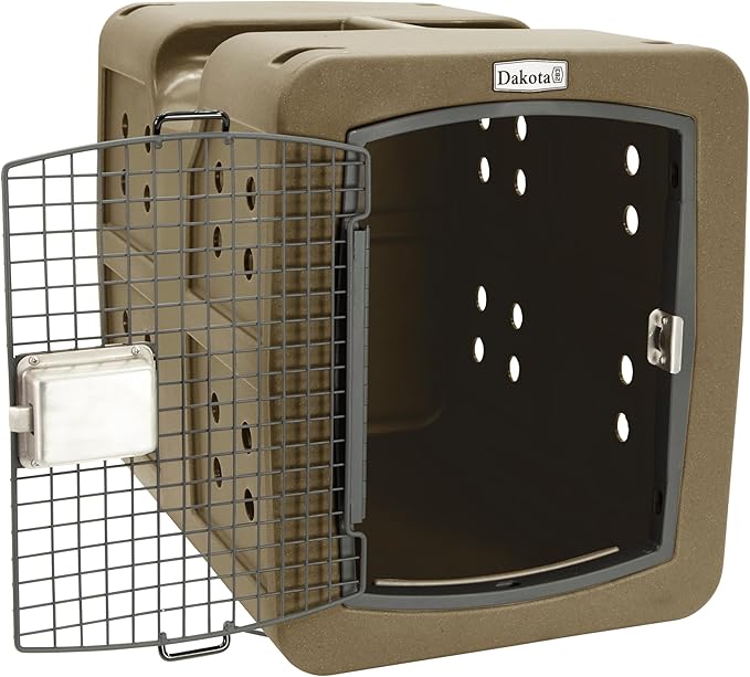 dakota283 Medium Kennel -Frame Door- Coyote