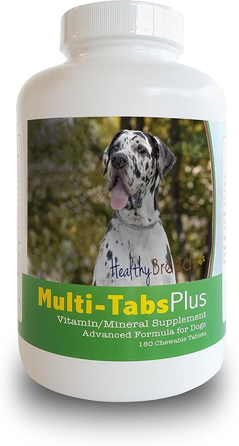 Healthy Breeds Great Dane Multi-Tabs Plus Chewable Tablets 180 Count