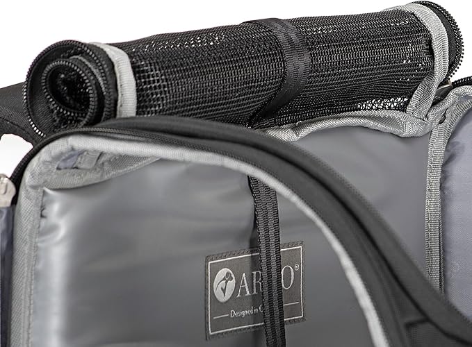 Traveler's Choice Argo Tails of The Trail Pet Backpack Carrier, Black