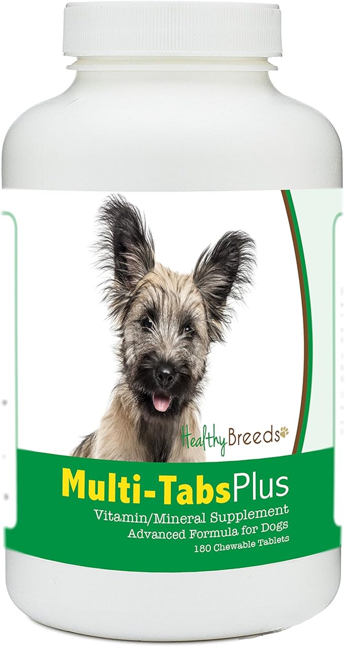 Healthy Breeds Skye Terrier Multi-Tabs Plus Chewable Tablets 180 Count