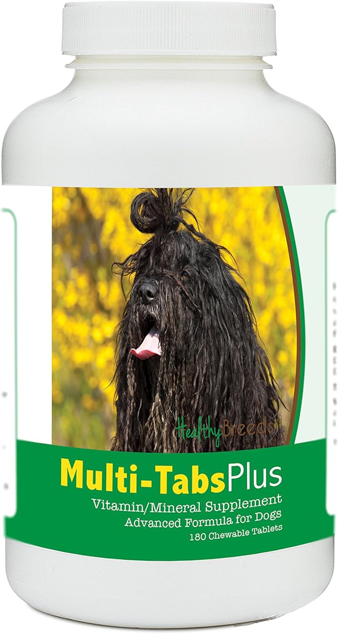Healthy Breeds Bergamasco Multi-Tabs Plus Chewable Tablets 180 Count