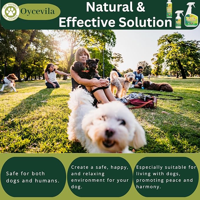 33.6oz Dog Pee Stopper Spray - Prevent Indoor Urine Marking - Puppy Housebreaking Training Aid