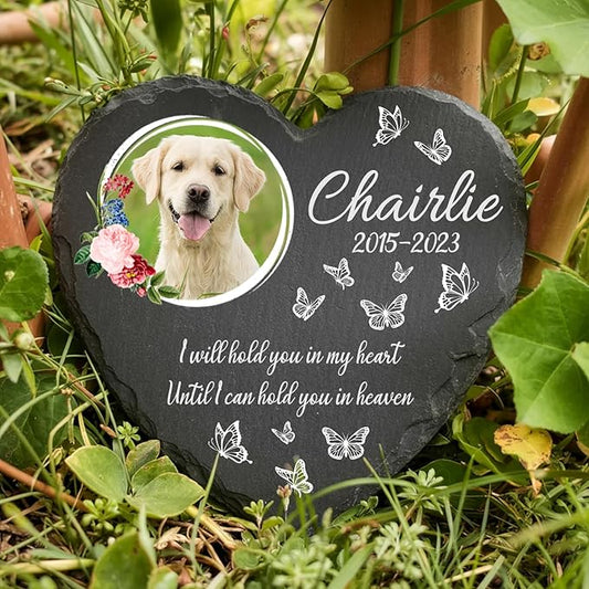 Personalized Dog Memorial Gifts for Loss of Dogs Sympathy Gift, Dog Memorial Stone, Pet Loss Gifts, Pet Memorial Stones for Dogs Cemetery Decorations for Grave, Cat Sympathy Gift, Stone 7