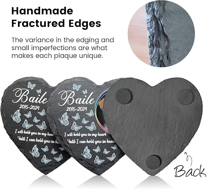 Dog Memorial Gifts for Loss of Dog Sympathy Gift,Dog Memorial Stone,Pet Memorial Gifts,Pet Loss Gifts,Pet Memorial Stones for Dogs Cemetery Decorations for Grave,Cat Memorial (bereavement gifts)