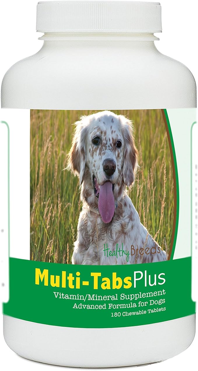 Healthy Breeds English Setter Multi-Tabs Plus Chewable Tablets 180 Count