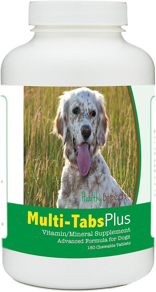 Healthy Breeds English Setter Multi-Tabs Plus Chewable Tablets 180 Count