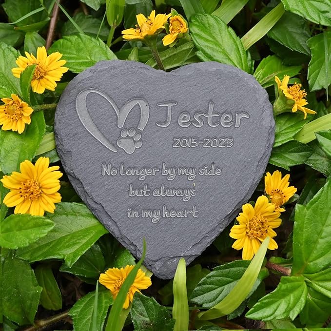 Memorial Stones Personalized, Pet Loss Gifts, Dog Memorial Gifts for Loss of Dog, Pet Memorial Gifts Cat, Dog Remembrance Gifts, Loss of Dog Sympathy Gift, Bereavement Gifts for Loss of Pet
