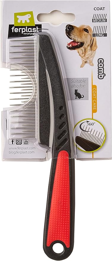 Ferplast Steel Comb with Rotating Teeth