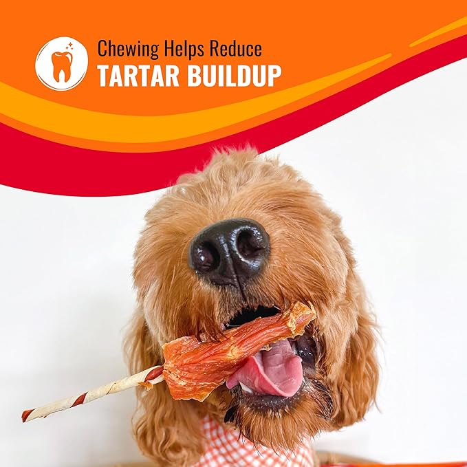 Good N Fun Triple Flavor Kabobs Chews for All Dogs, 18 Count, Treat Your Dog to Chews Made from Beef Hide, Real Chicken, Pork Hide, Duck and Chicken Liver