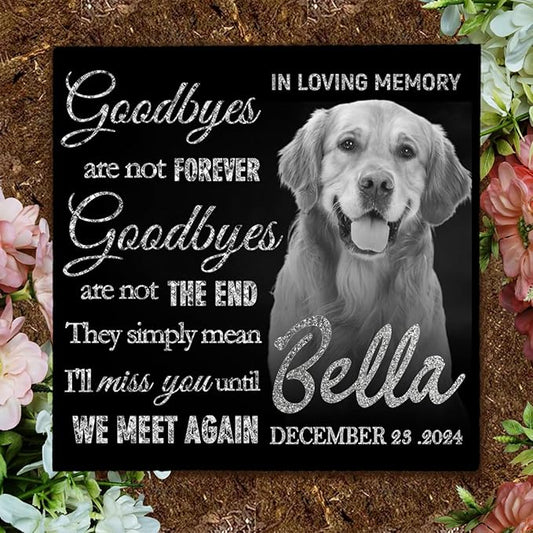 Dog Memorial Gifts for Loss of Dog Sympathy Gift,Dog Memorial Stone,Pet Memorial Gifts,Pet Loss Gifts,Pet Memorial Stones for Dogs Cemetery Decorations for Grave,Cat Memorial (dog passing away gifts)