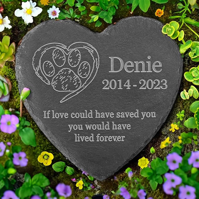 Personalized Dog Paw Memorial, Dog Paw Dog Memorial Stone, Loss of Dog Paw, Dog Paw Keepsake, in Loving Memory Dog Paw