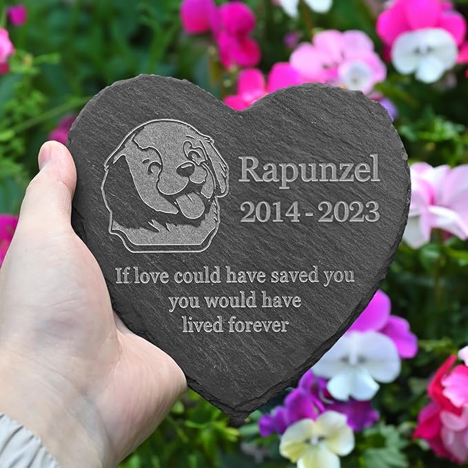Personalized Golden Retriever Memorial, Golden Retriever Dog Memorial Stone, Loss of Golden Retriever, Golden Retriever Keepsake, in Loving Memory Golden Retriever