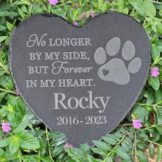 Personalized Dog Memorial Gifts, Pet Sympathy Gifts, Remembrance Gifts for Pet Lovers, Personalized Pet Memorial Stones, Gifts for Loss of Pet, Pet Grave Headstone