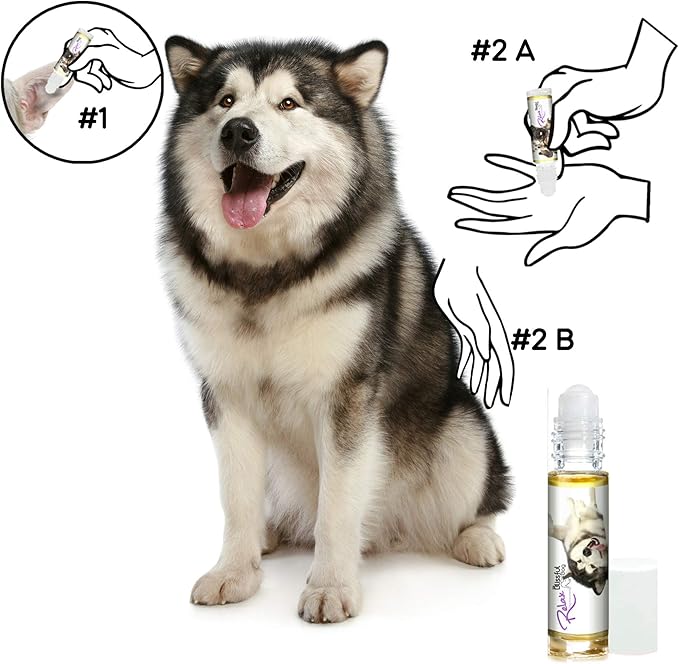 The Blissful Dog Malamute Relax Roll-ON Aromatherapy for Dogs - Anxiety Relief for Dogs