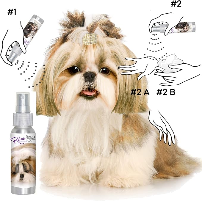 The Blissful Dog Shih Tzu Relax Dog Aromatherapy Spray for Your Dog's Anxiety