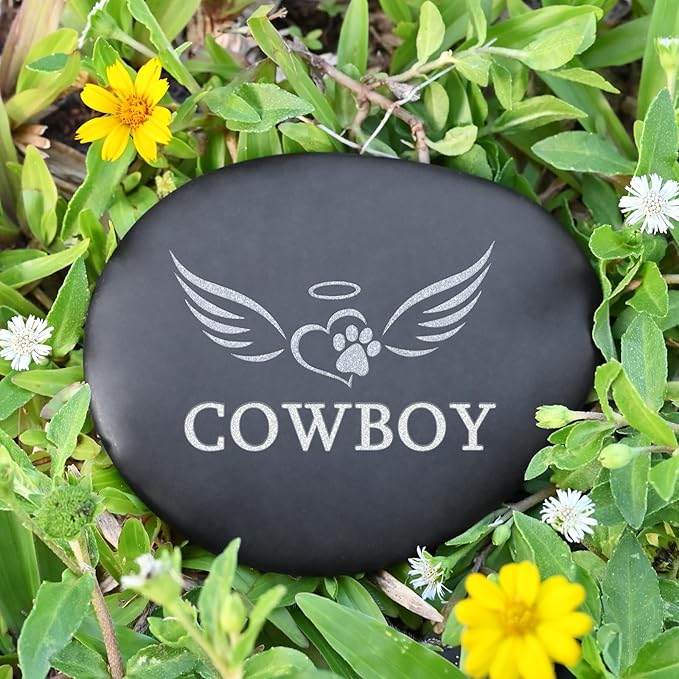Pet Memorial Gifts - Pet Memorial Stones - Cat Sympathy Gifts - Pet Loss Gifts - Loss of Dog Gift - Dog Remembrance Gift - Cat Bereavement Gifts - in Memory of Dog - Dog Memorial Stone
