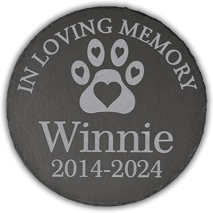 Pet Memorial Gift, Pet Memorial Stone, Sympathy Gift, Personalized Pet Memorial, Memorial Gift, Dog Memorial, Cat Memorial, Memorial Stone - in Loving Memory
