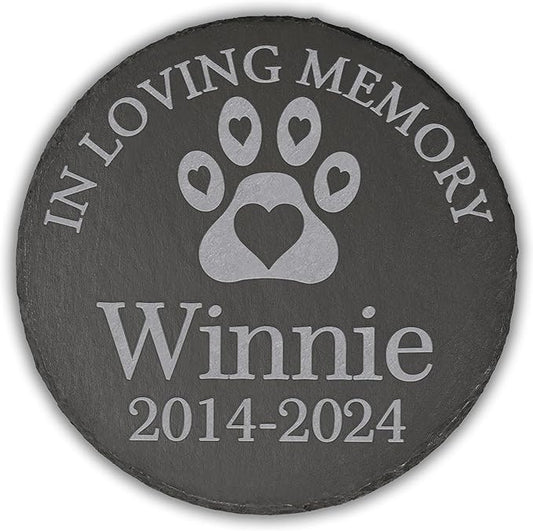 Pet Memorial Gift, Pet Memorial Stone, Sympathy Gift, Personalized Pet Memorial, Memorial Gift, Dog Memorial, Cat Memorial, Memorial Stone - in Loving Memory