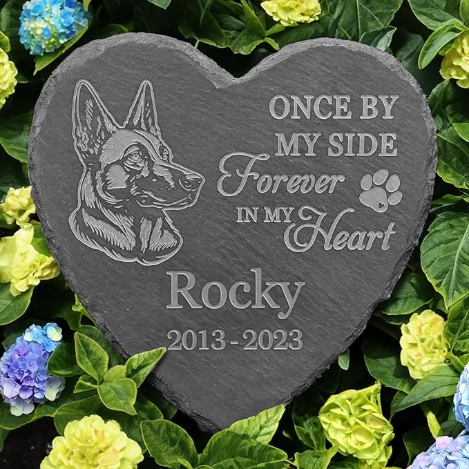 German Shepherd Memorial Gifts, German Shepherd Memorial Stone, German Shepherd Keepsake, in Loving Memory German Shepherd