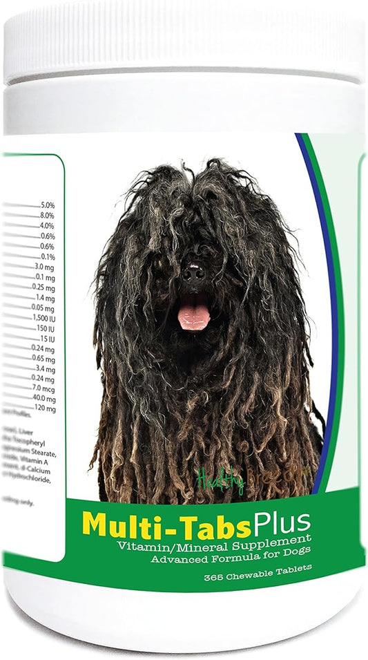 Healthy Breeds Pulik Multi-Tabs Plus Chewable Tablets 365 Count
