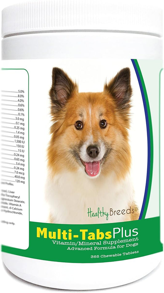 Healthy Breeds Icelandic Sheepdog Multi-Tabs Plus Chewable Tablets 365 Count