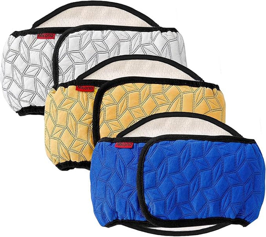Mkono Male Dog Belly Band Wraps Washable Dog Diapers Male for Small and Medium Dogs (3 Pack), Waist 18.9 Inches to 23.6 Inches