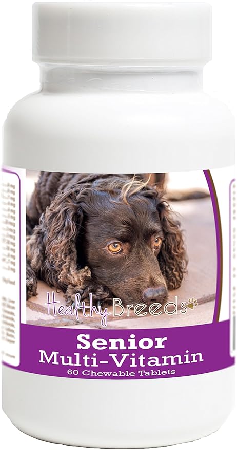 Healthy Breeds American Water Spaniel Senior Dog Multivitamin Tablets 60 Count