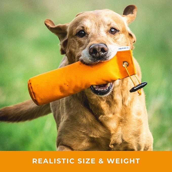 Dog & Field Puppy Training Dummies. 3.5oz Canvas Training Dummy for Hunting Dogs & Puppy Training. Dog Retriever Training Dummy, Dog Training Bumper, Hunting Dog Accessories, Water Float Dummy