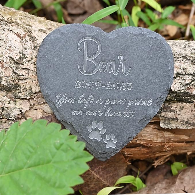 Pet Memorial Gifts, Personalized Memorial Stones, Dog Loss Sympathy Gift, Pet Loss Gifts, Pet Remembrance Gift Dog, Dog Bereavement Gifts for Loss of Pet, Cat Memorial Gifts