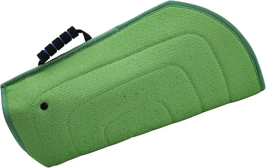 Dog Bite Sleeve Training Protection, Heavy Duty Nylon Durable, Fit Pit Bull German Shepherd Malinois, Puppy Small Dogs Training Biting Tugging War Toy - Dark Green