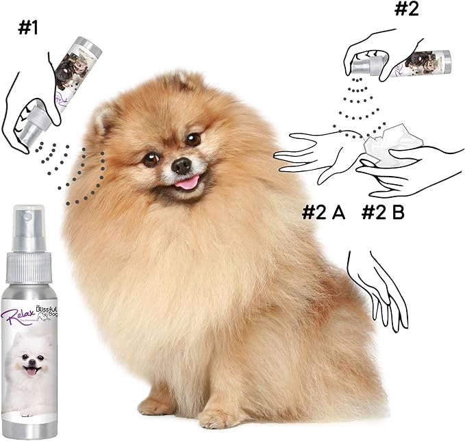 The Blissful Dog Pomeranian Relax Dog Aromatherapy Spray for Your Dog's Anxiety