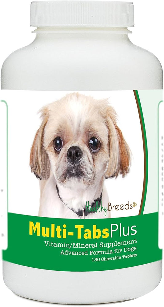 Healthy Breeds Peekapoo Multi-Tabs Plus Chewable Tablets 180 Count