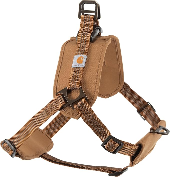 Carhartt Gear P0000341 Nylon Duck Training Dog Harness X-Large Carhartt Brown