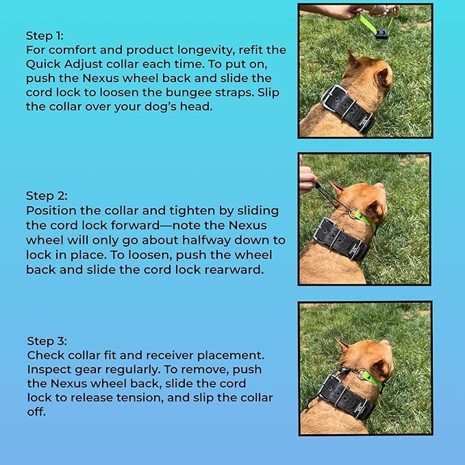 SparkDog Collars 1” Quick Adjust E-Collar Replacement Strap – Quick-Adjust, Waterproof & Durable – Fits Dogtra & Most Brands – Made in USA for Working Dogs, Hunters & Pet Owners (Black, High Flex)