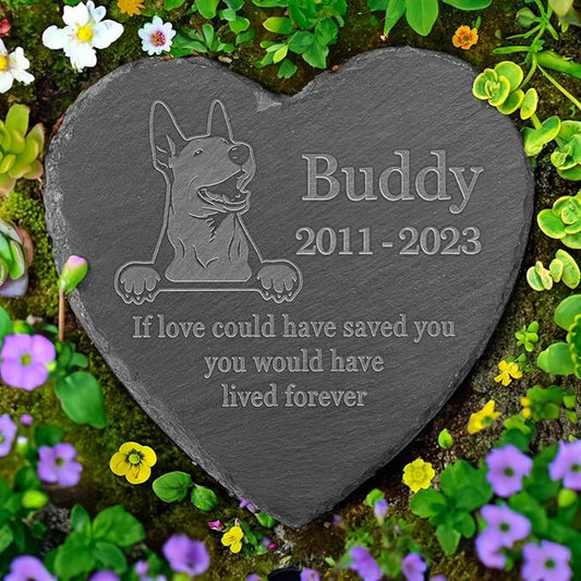 Personalized English Bull Terrier Memorial, English Bull Terrier Dog Memorial Stone, Loss of English Bull Terrier, English Bull Terrier Keepsake, in Loving Memory English Bull Terrier
