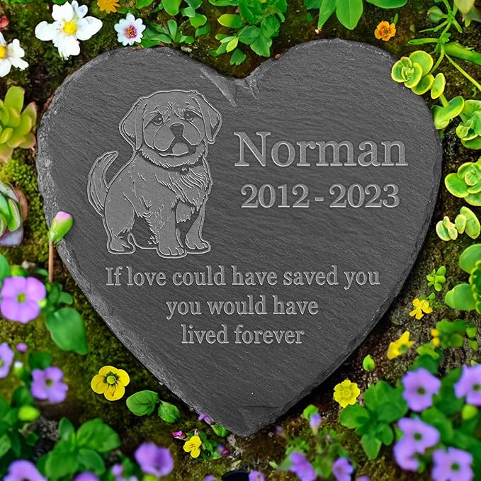 Personalized Dog Memorial, Dog Memorial Stone, Loss of Dog, Dog Keepsake, in Memory of Dog