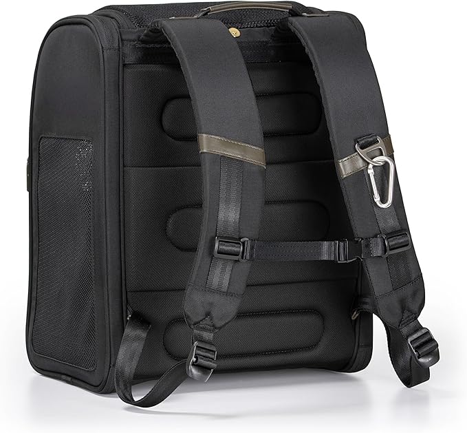 Traveler's Choice Argo Tails of The Trail Pet Backpack Carrier, Black