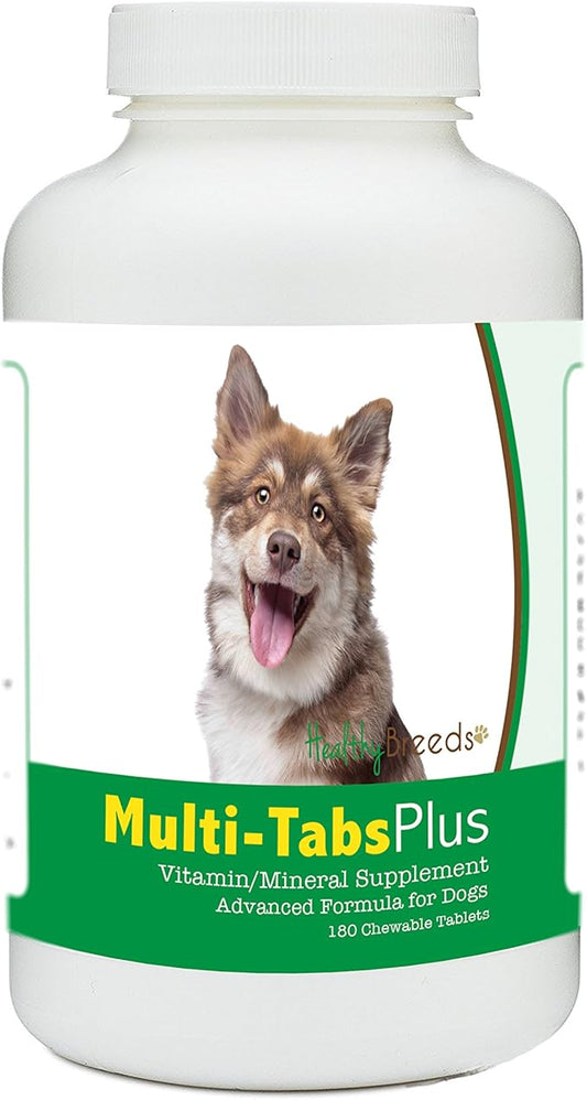 Healthy Breeds Finnish Lapphund Multi-Tabs Plus Chewable Tablets 180 Count