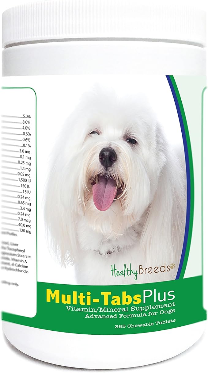 Healthy Breeds Coton de Tulear Multi-Tabs Plus Chewable Tablets 365 Count