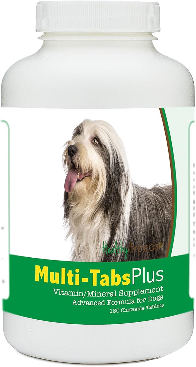 Healthy Breeds Bearded Collie Multi-Tabs Plus Chewable Tablets 180 Count