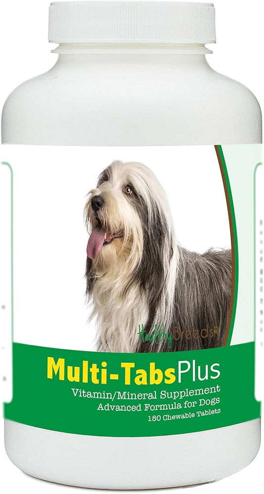 Healthy Breeds Bearded Collie Multi-Tabs Plus Chewable Tablets 180 Count
