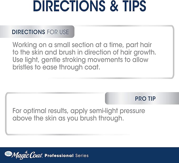 Four Paws Magic Coat Professional Series Grooming Brushes for Dogs & Cats l Trimmers, Nail Clippers, & Brushes Dog & Cat